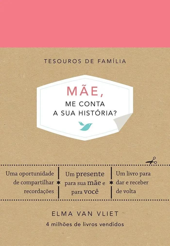 Livro Mãe, Me Conta Sua História - R$ 56,9