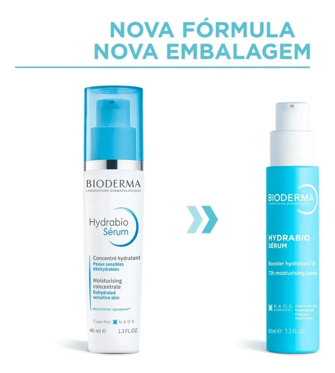 Sérum Facial Hidratante e Fortalecedor Bioderma Hydrabio 40ml - R$ 123,41