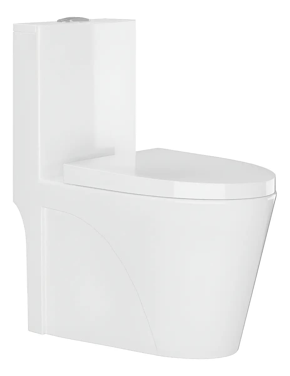 Vaso Sanitário Tubrax Monobloco VAB0002 Caixa Acoplada Completo Privada Cor Branco - R$ 576,9