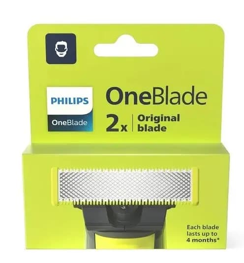 Lâmina Dupla Oneblade Philips - Qp220/51 - Embalagem com 2 Laminas - R$ 107