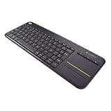 Teclado Logitech K400 Plus TV | Sem Fio | Touchpad Integrado | USB Unifying | ABNT2