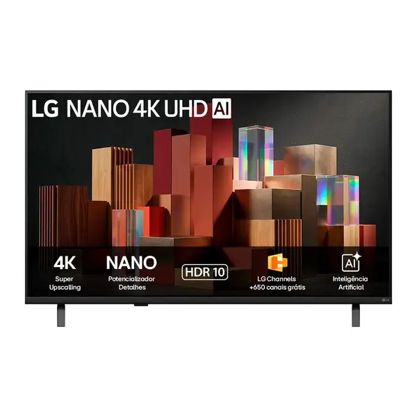 Smart Tv LG 50" 4K Ultra HD NANO AI Magic WebOS 26 50UN85 Bivolt