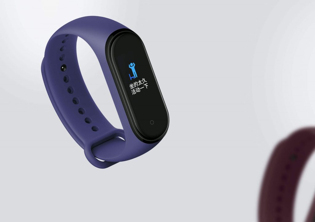 tomar banho com mi band 4