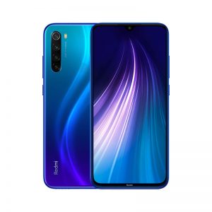 Redmi Note 8 na cor azul