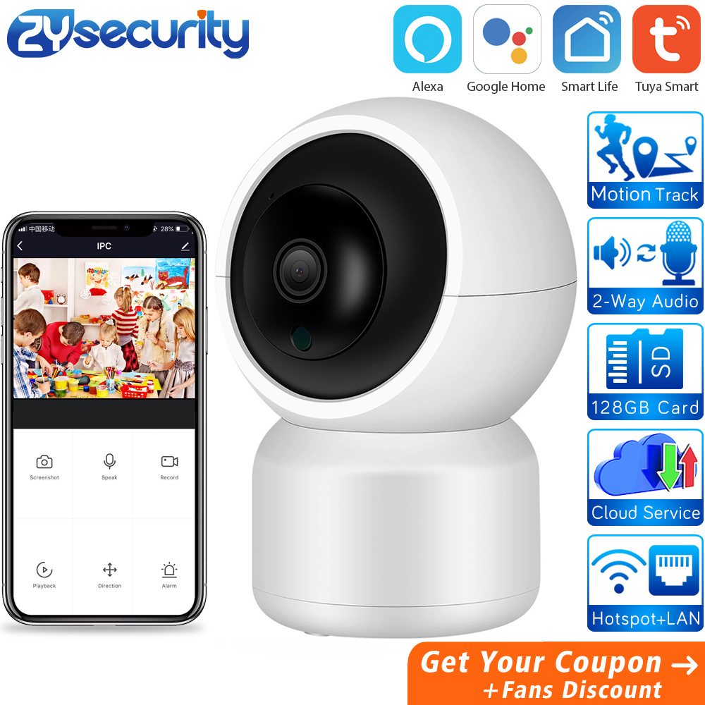 Tuya câmera ip inteligente funciona com alexa câmera de segurança em casa sem fio de rastreamento automático câmera de vigilância cctv nuvem ptz câmera lan|Câmeras de vigilância| - AliExpress