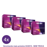 Kit 4x Colágeno Hidrolisado Way Glamour 60 caps – Por apenas R$ 3,99