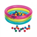 Piscina de Bolinhas Multicolor – 132L