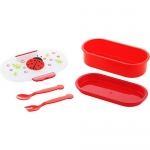 Kit Alimentação 4 Peças Vermelho First Steps