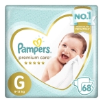 Fralda Pampers Premium Care 68 Unidades, G