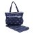 Bolsa Maternidade Jacki Design Mama & Me Feminina – Azul e Bege