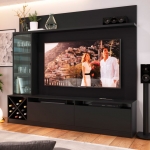 Estante Home para TV até 80 Polegadas Sandra Preto