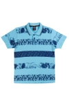 POLO MANGA CURTA INFANTIL PARA MENINO – AZUL 6